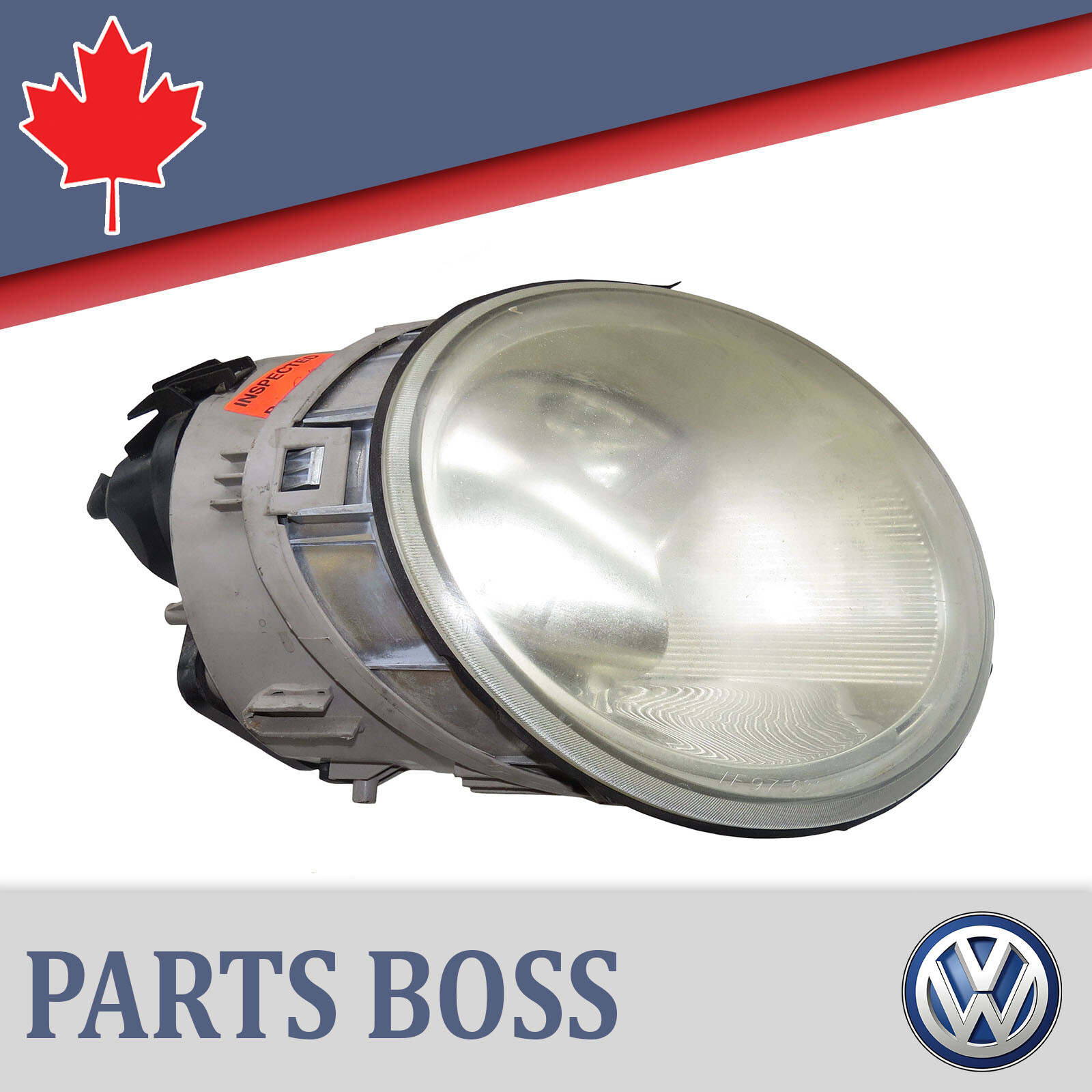 Volkswagen Beetle Audi 90 Cabriolet 1993-2002 2003 2004 2005 OEM Headlight RH