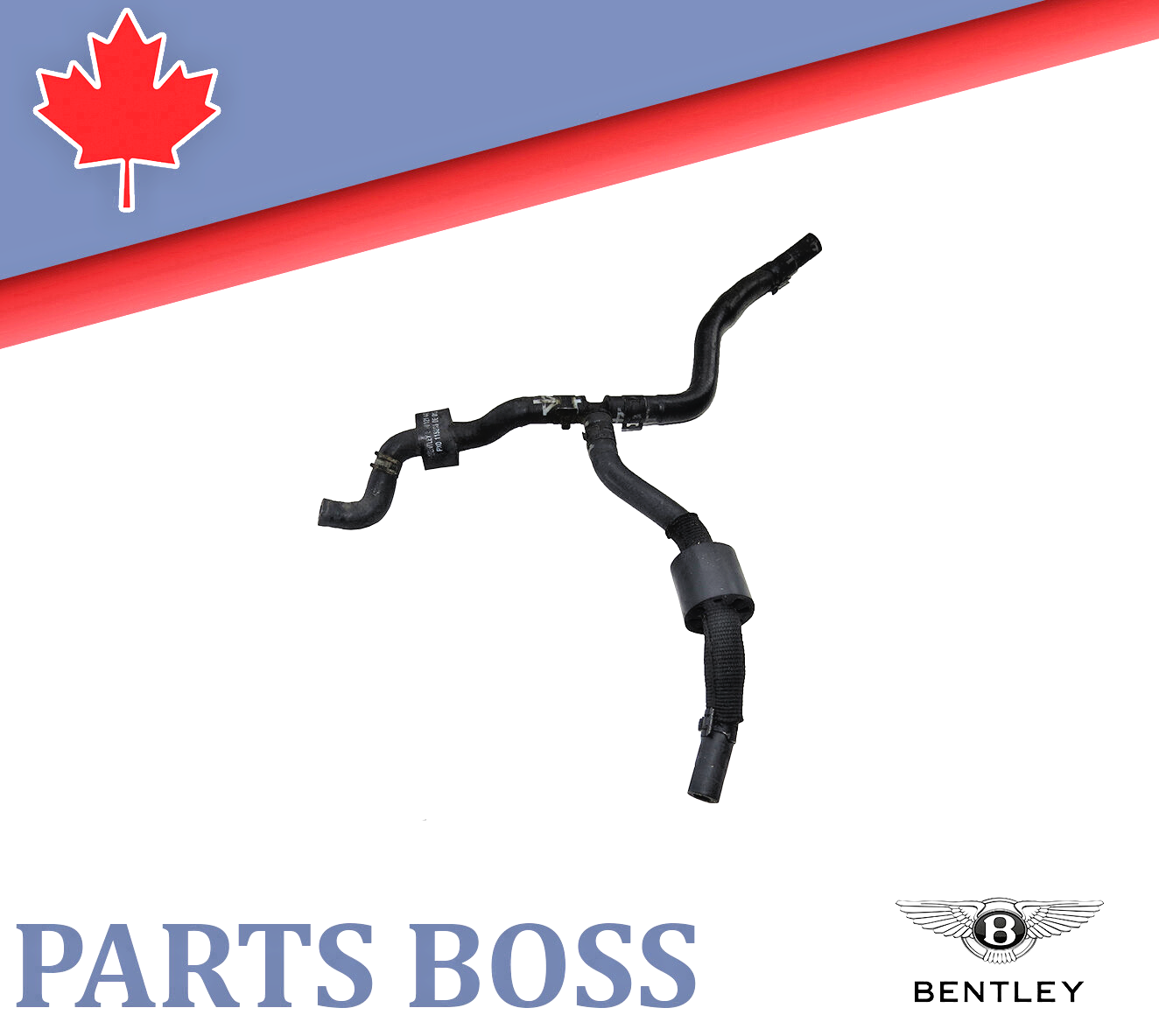Bentley Continental Flying Spur GT GTC 2003-2018 OEM Radiator Hose Vent Line