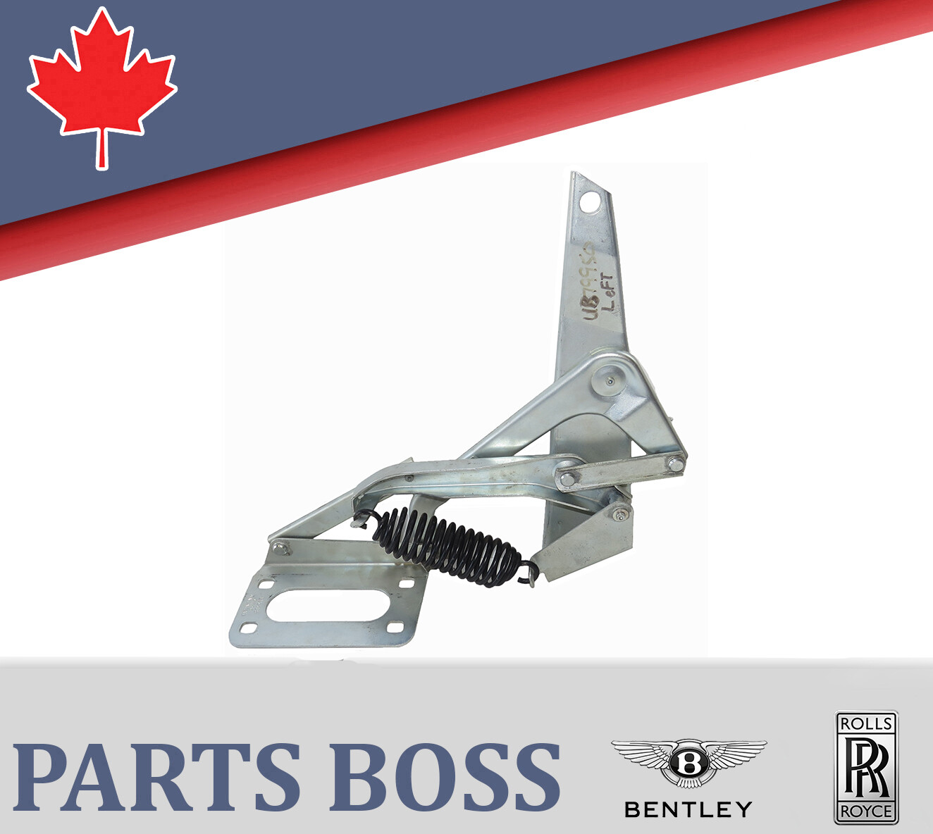 Bentley Rolls-Royce 1981-1992 1993 1994 1995 1996 1997 1998 OEM Hood Hinge LH