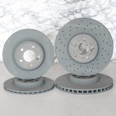 Mercedes C300 C400 Brake Disc Front & Rear set OEM 2015-2023 AMG P31 Genuine