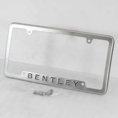 Bentley Continental GT GTC Rear License plate frame 2003-2012 Genuine Original