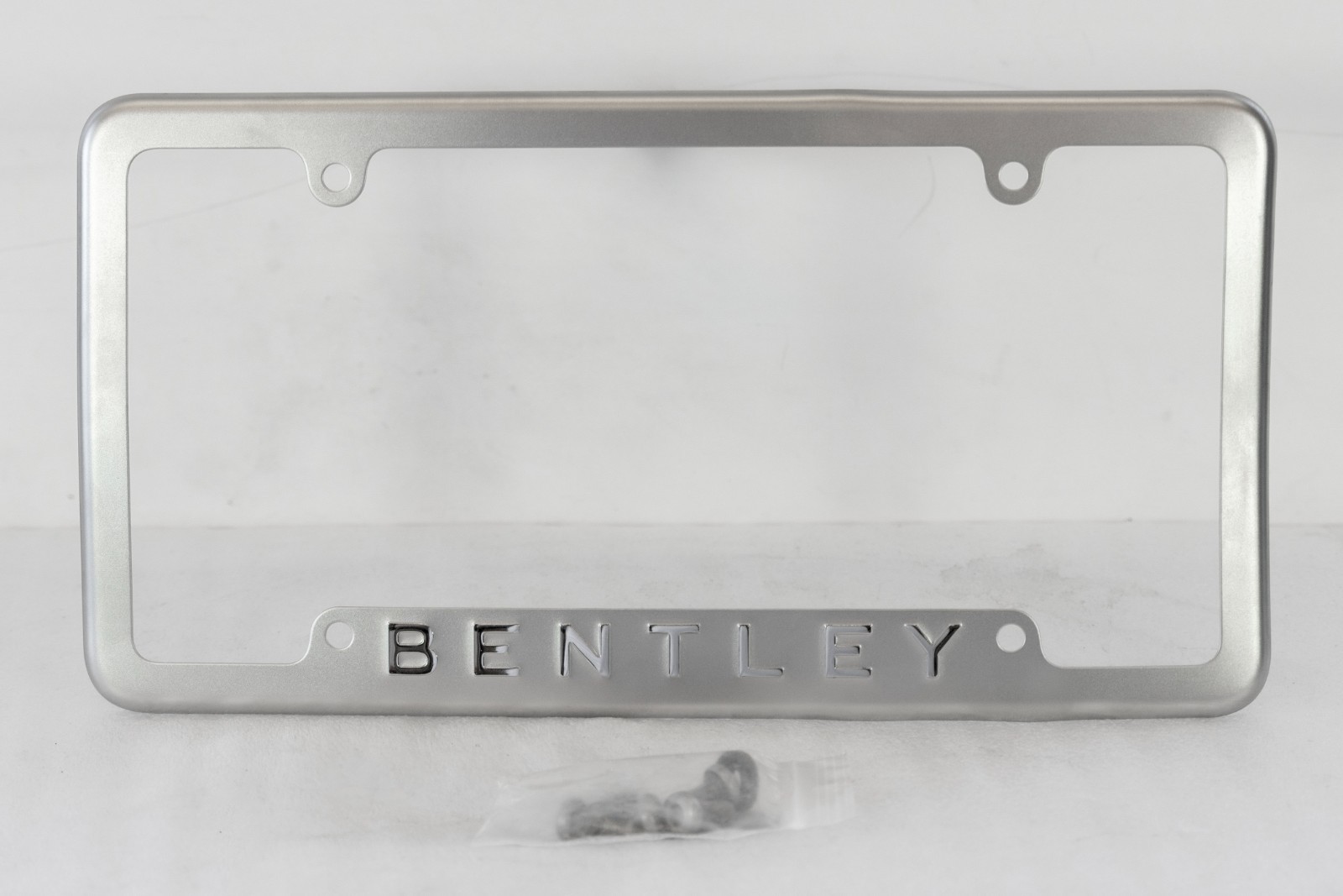 Bentley Continental GT GTC Rear License plate frame 2003-2012 Genuine Original - Image 2