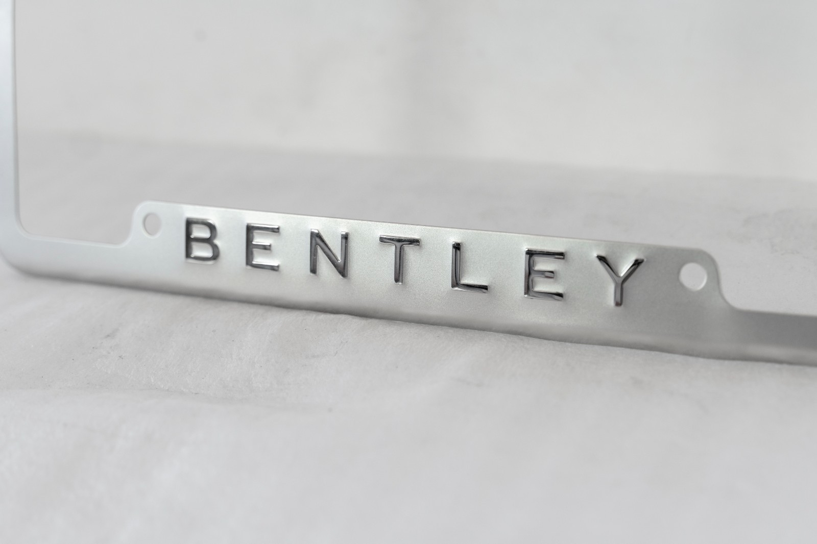 Bentley Continental GT GTC Rear License plate frame 2003-2012 Genuine Original - Image 3