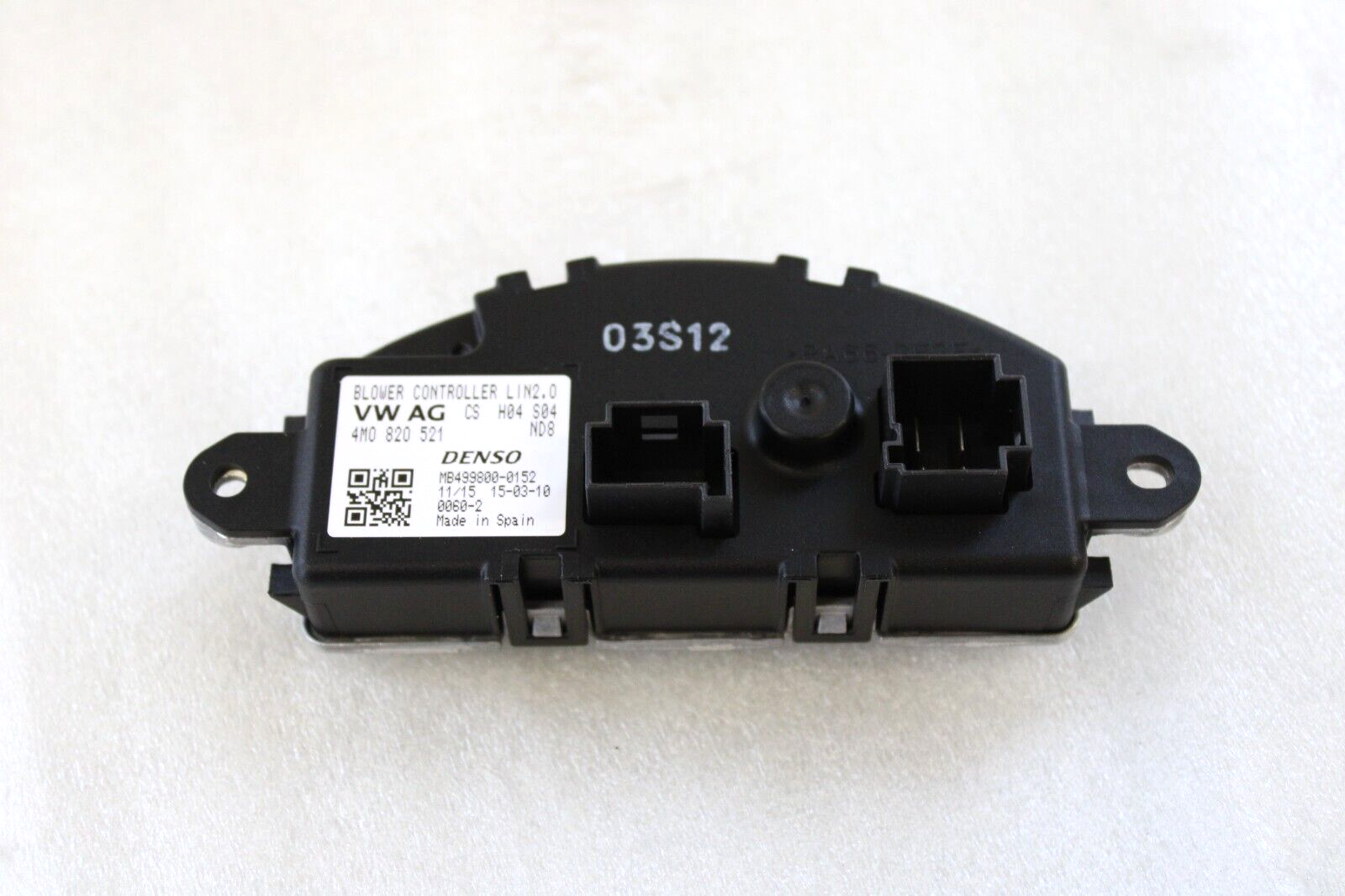 Bentley Bentayga Audi 2017-2022 OEM New HVAC Blow Motor Control Module