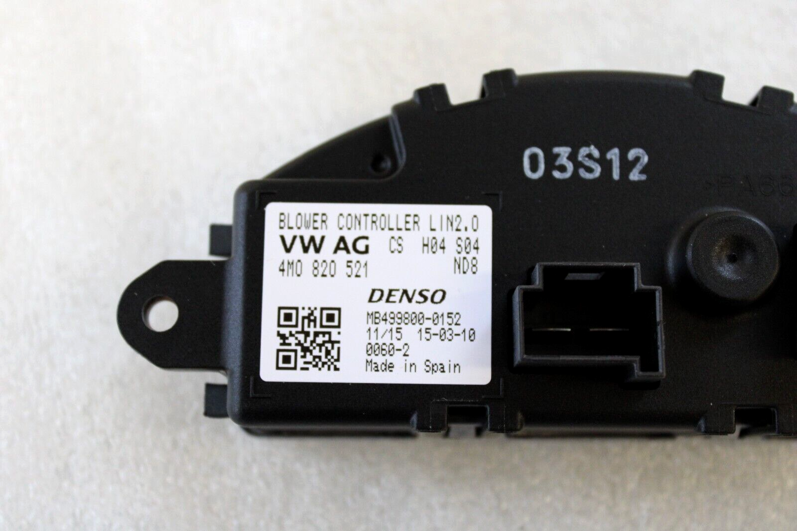 Bentley Bentayga Audi 2017-2022 OEM New HVAC Blow Motor Control Module – Image 10