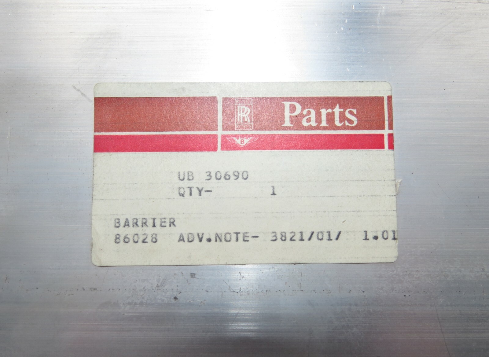 Bentley Rolls-Royce 1960 1961 1962 1963 1964 1965 OEM Intrusion Barrier Bracket - Image 9
