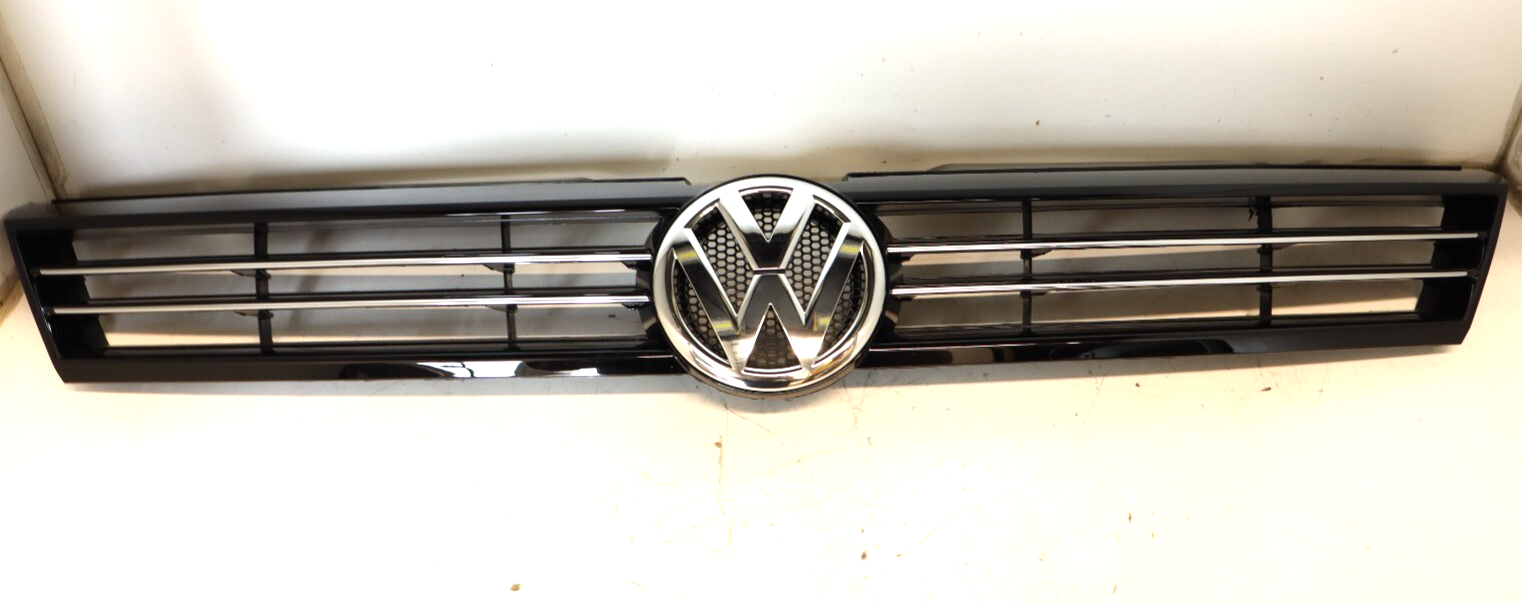 Volkswagen Jetta 2011-2014 OEM NEW Front Grille w/Chrome Strips & Emblem – Image 6