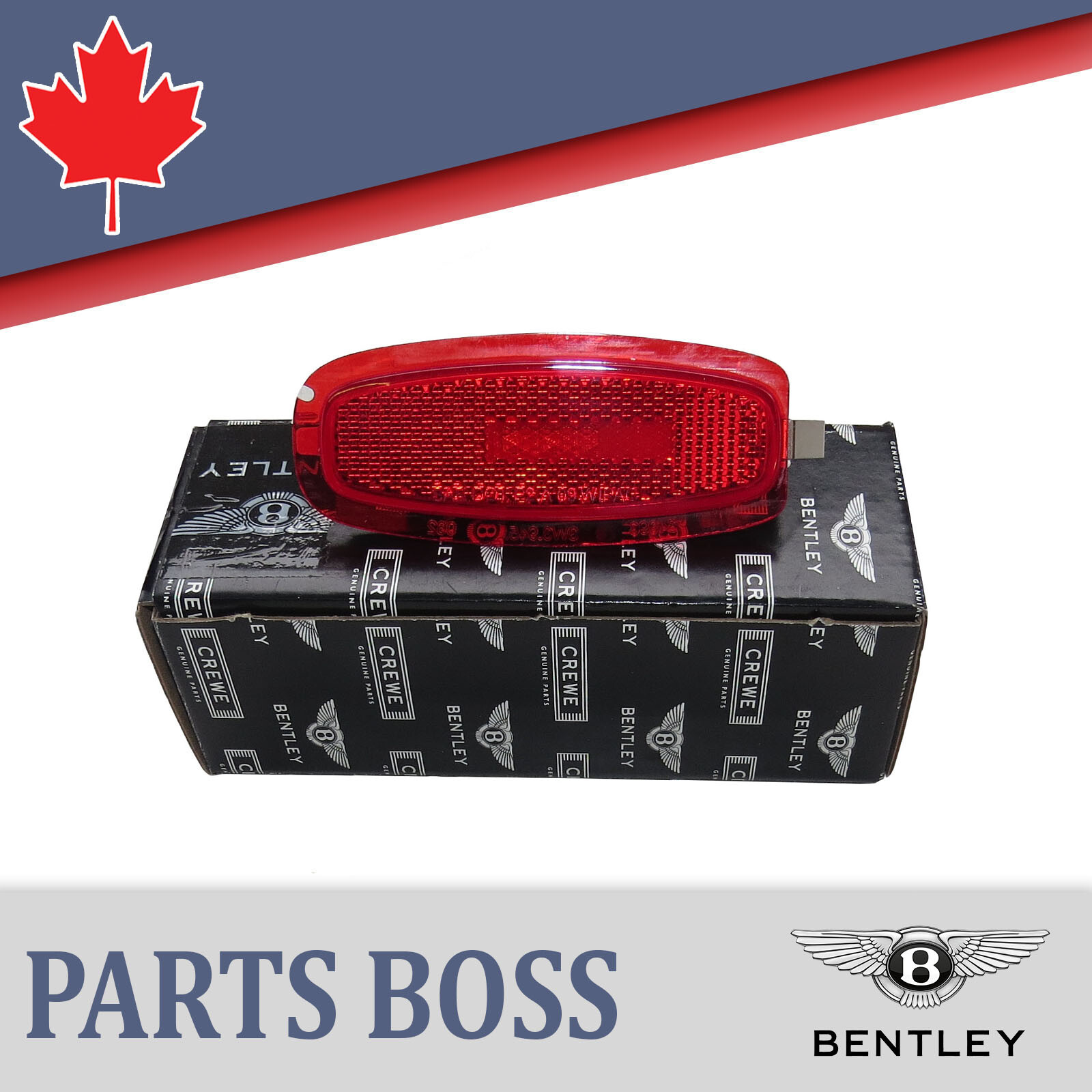 Bentley Continental GT GTC 2011-2018 OEM NEW Side Marker Light Rear Right