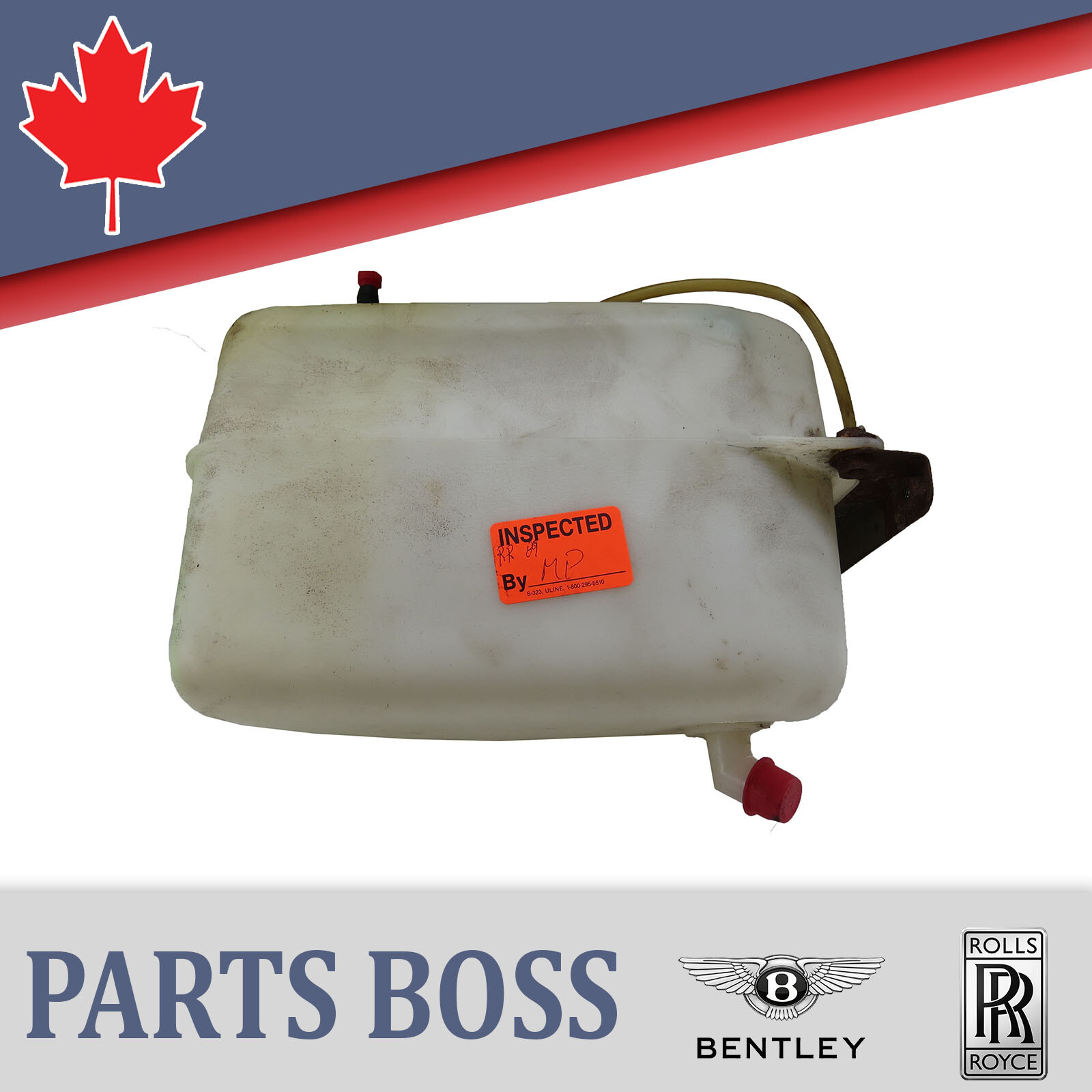 Bentley Rolls Royce 1987-1988 OEM Headlight Power Wash Reservoir