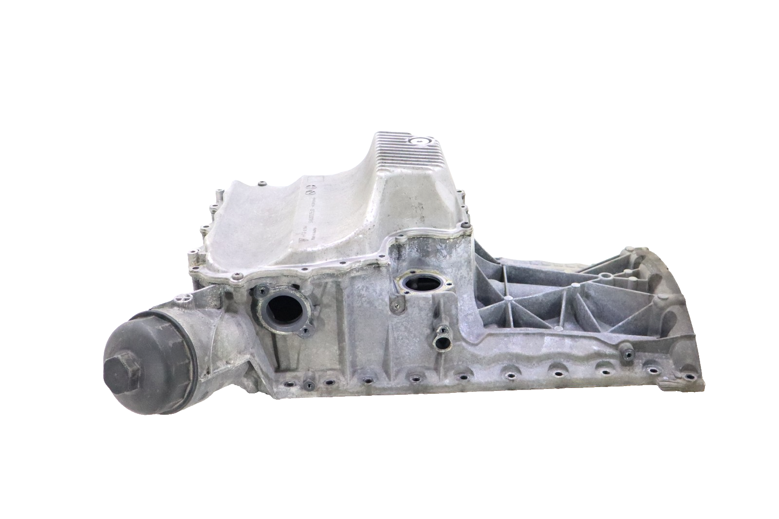 Porsche Cayenne 4.8L V8 2011-2018 OEM Engine Oil Pan Upper & Lower – Image 7