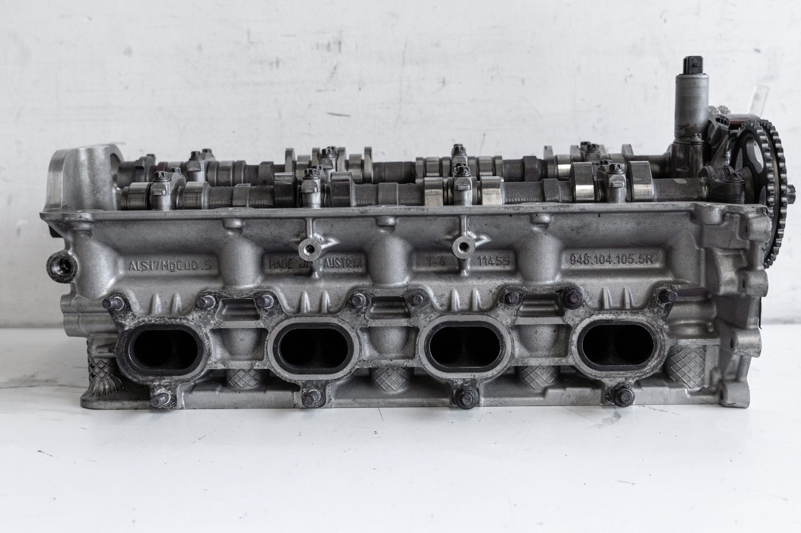 Porsche Cayenne Panamera Turbo S 4.8L V8 Right Cylinder head 1-4 OEM 2011-2018 – Image 3