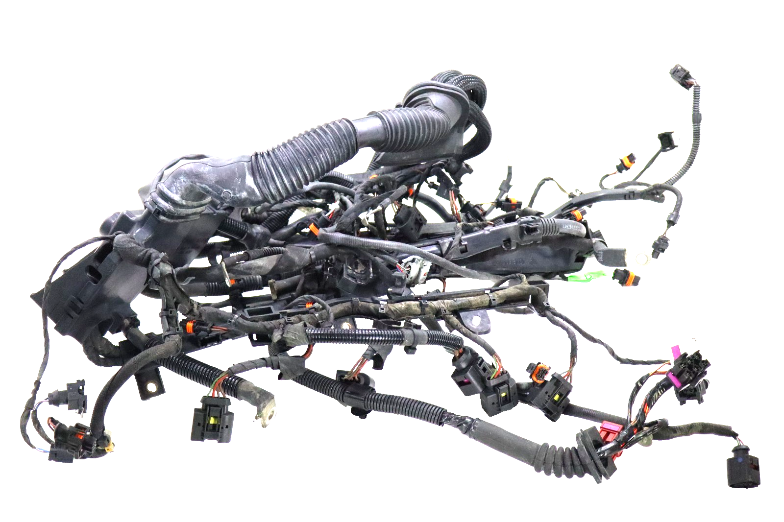 Porsche Cayenne Turbo 4.8L V8 2011-2014 OEM Engine Wiring Harness