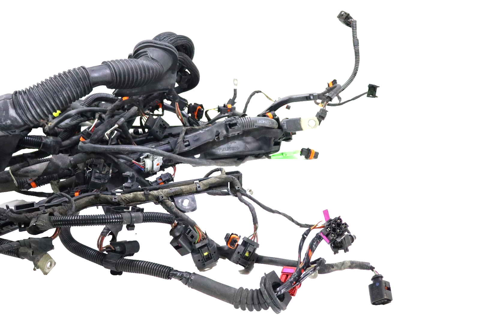 Porsche Cayenne Turbo 4.8L V8 2011-2014 OEM Engine Wiring Harness - Image 3