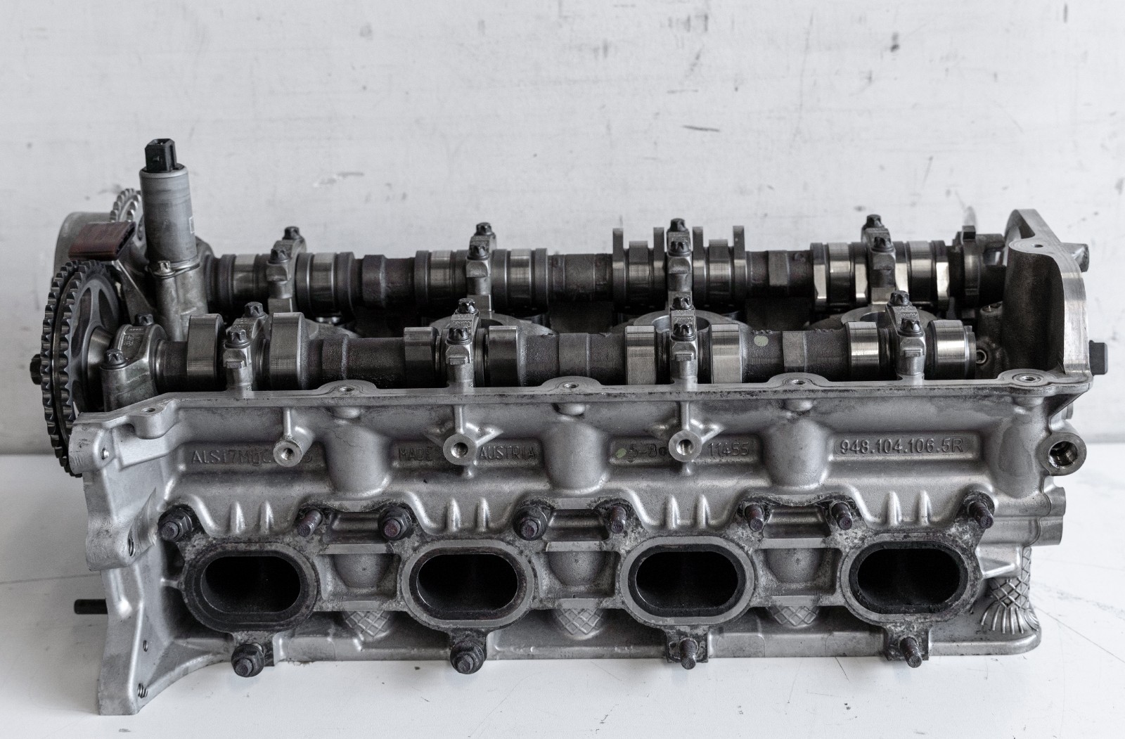 Porsche Cayenne Panamera Turbo S 4.8L V8 Left Cylinder head 5-8 OEM 2011-2018 – Image 9