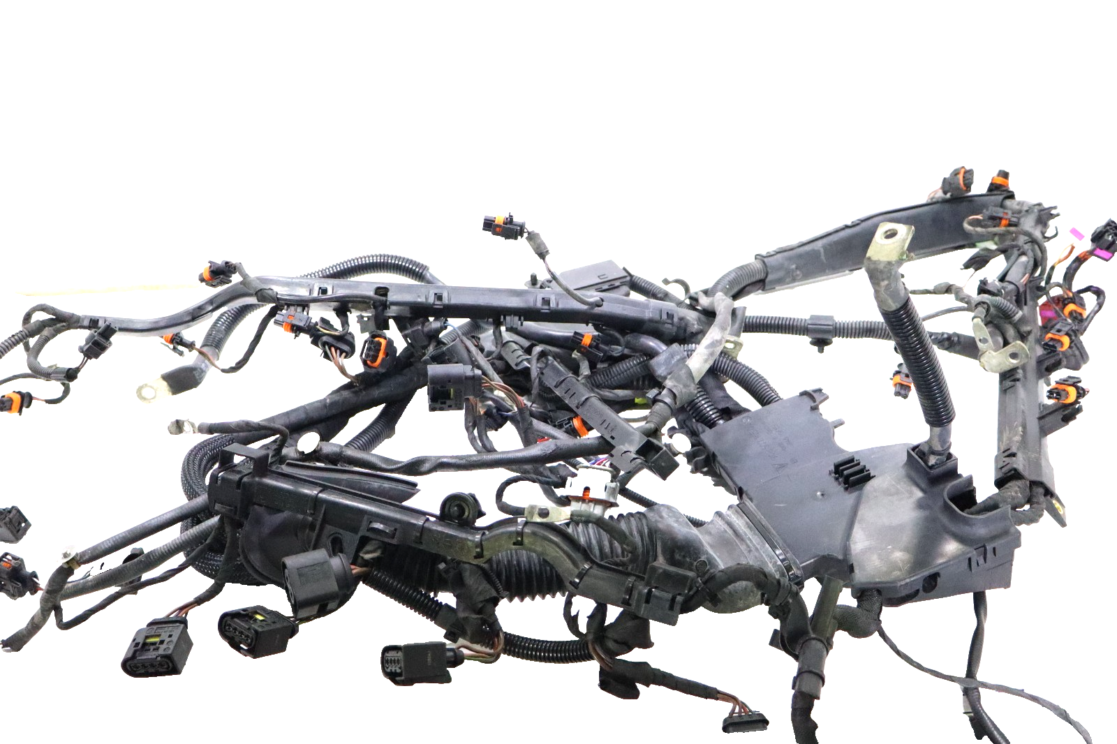 Porsche Cayenne Turbo 4.8L V8 2011-2014 OEM Engine Wiring Harness - Image 18