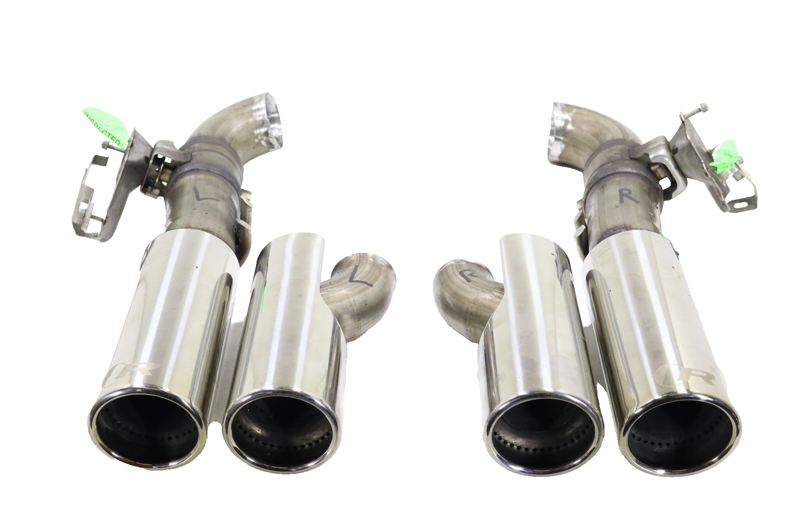 Jaguar F-Type X152 5.0L 2022-2024 OEM Exhaust Muffler Tail Pipe Set Left & Right