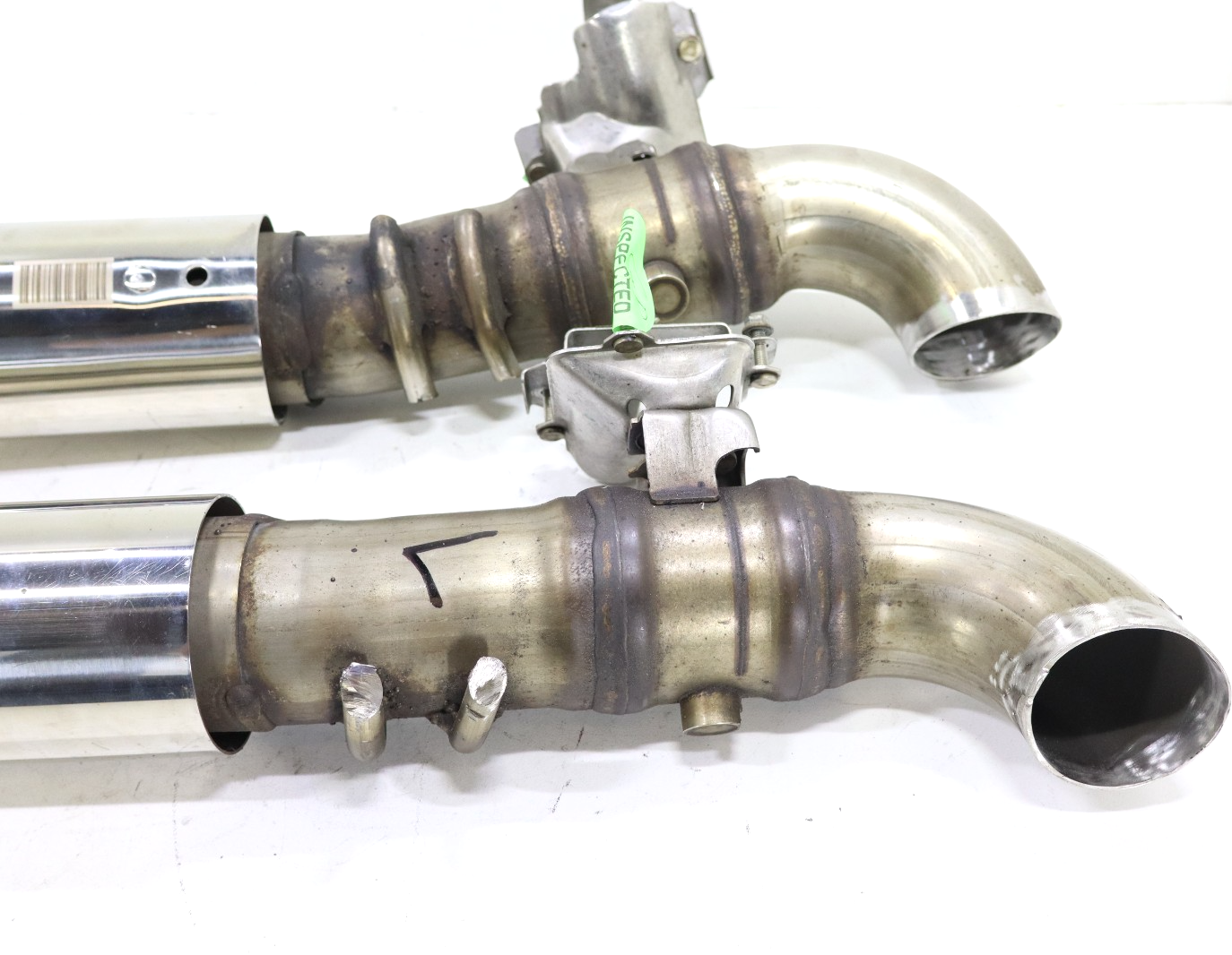 Jaguar F-Type X152 5.0L 2022-2024 OEM Exhaust Muffler Tail Pipe Set Left & Right - Image 20