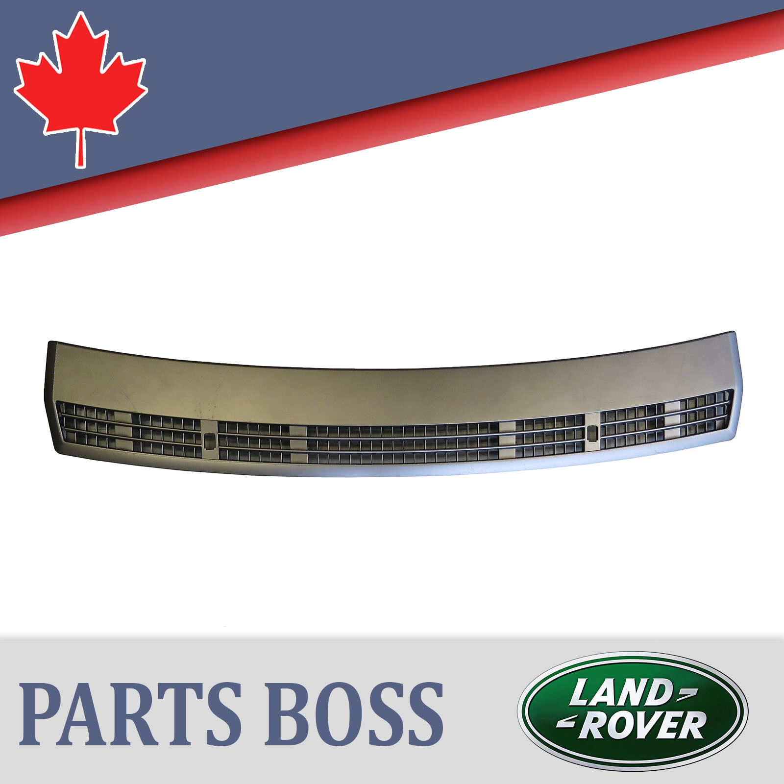 Land Rover Range Rover L322 2003-2009 OEM Hood Cowl Vent Grille Gray