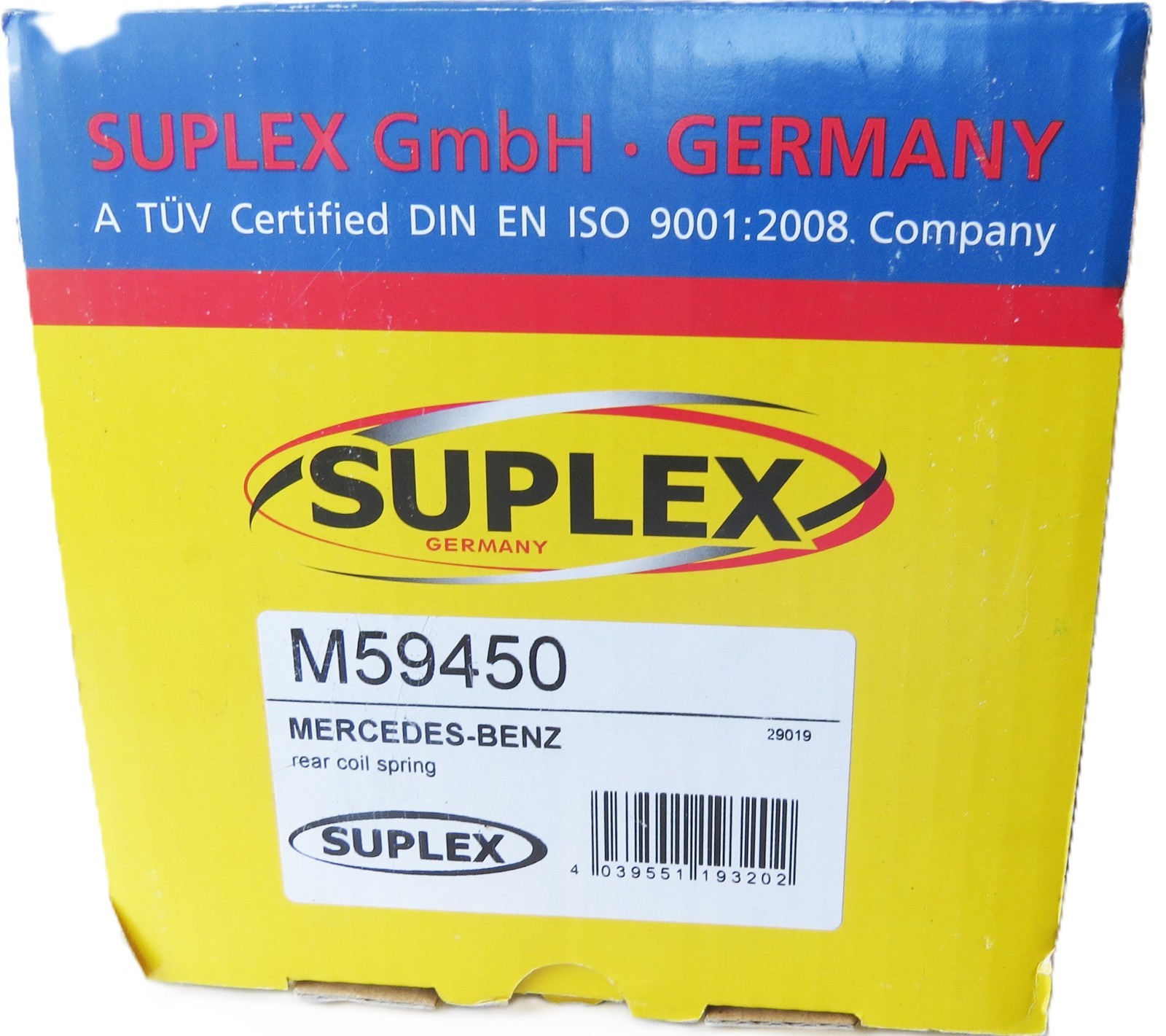 Mercedes-Benz B200 2006-2011 Suplex Coil Springs Pair Rear - Image 4