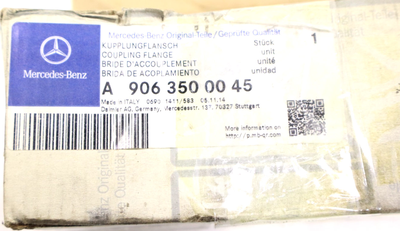 Mercedes Sprinter 1500 2500 3500 3500XD 4500 2010-2025 OEM Coupling Flange - Image 14