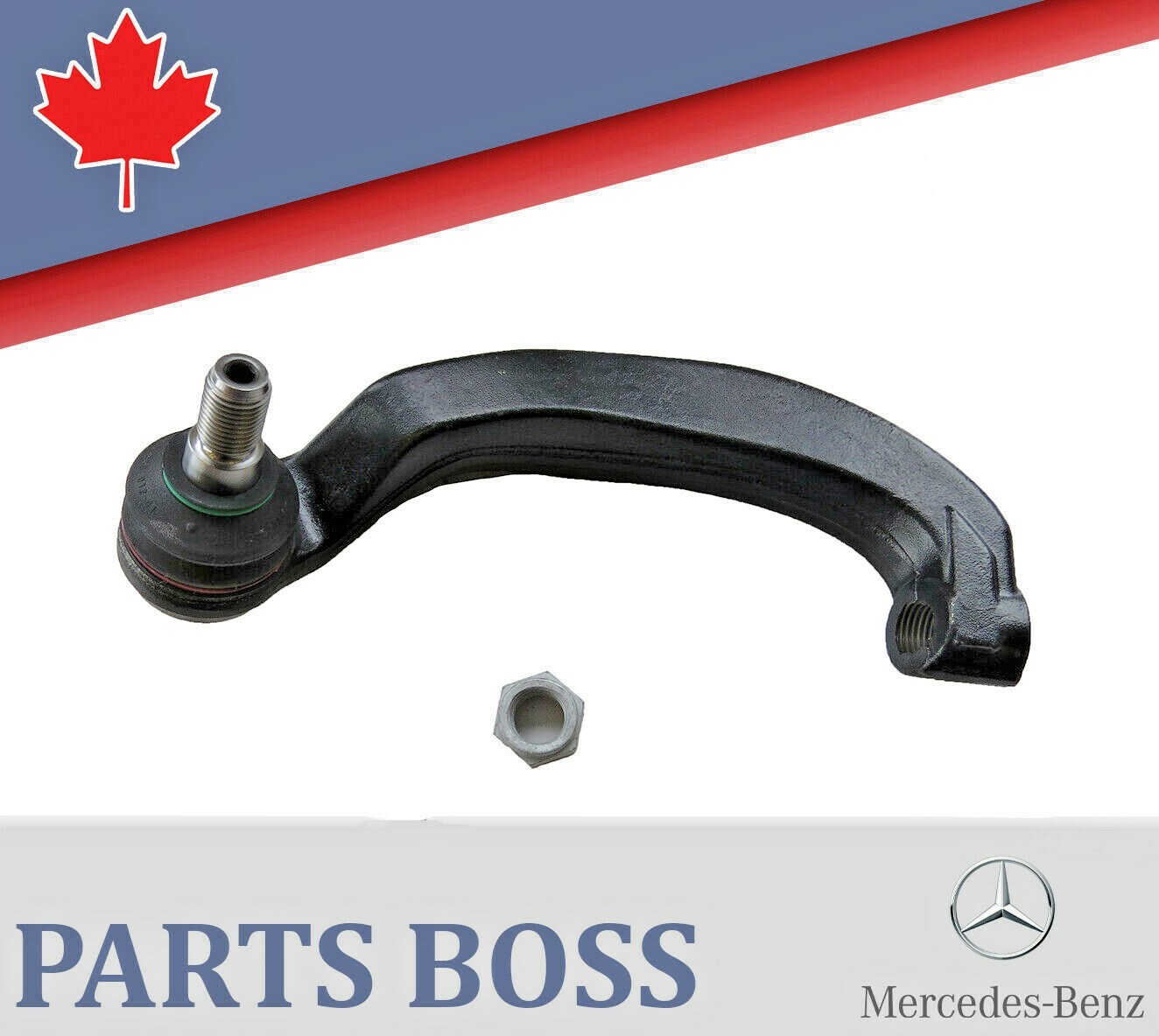 Mercedes 2003-2009 OEM NEW Steering Tie Rod End Front Left Outer (Driver Side)