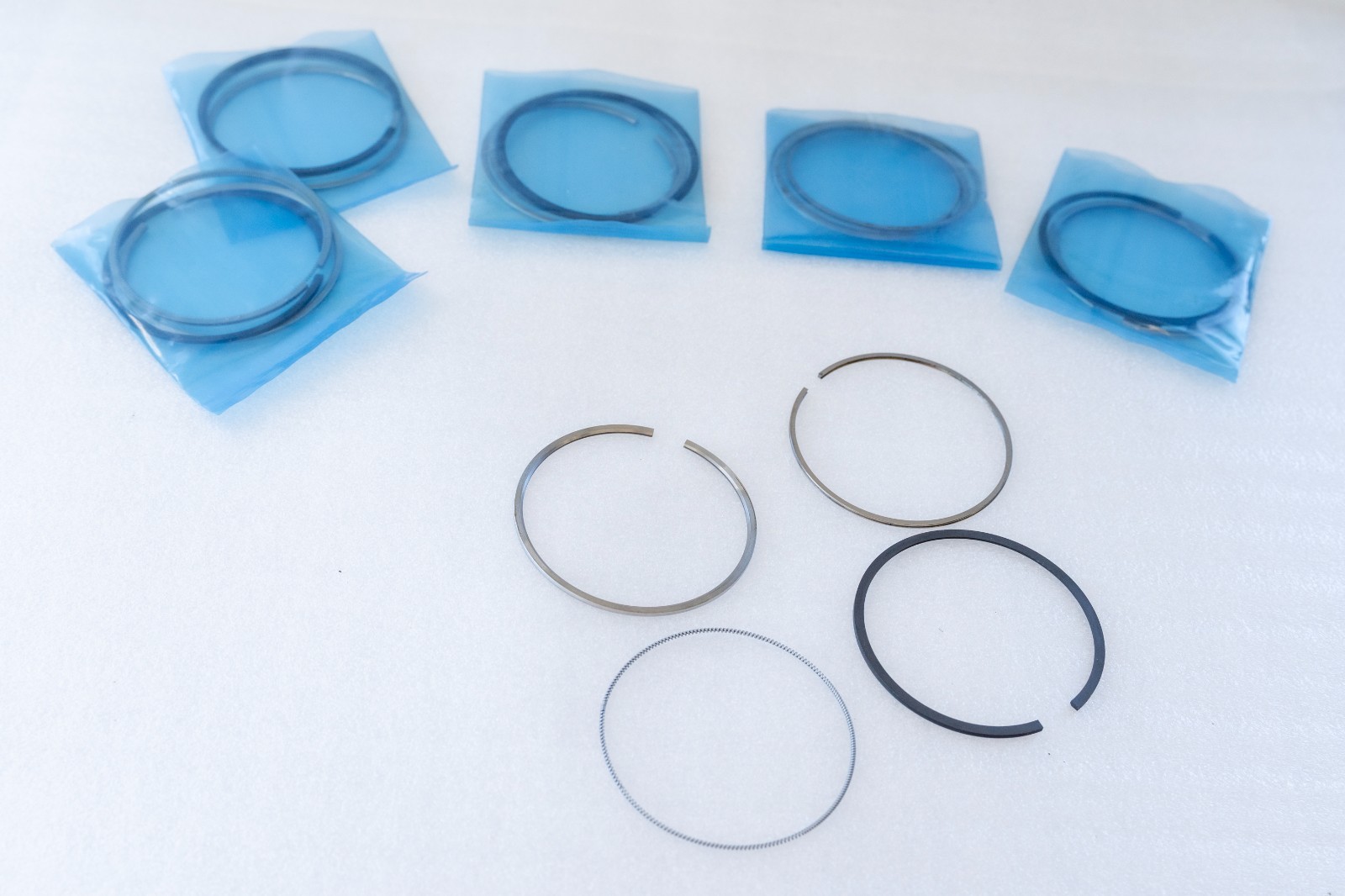 Mercedes GL350 ML350 S350 Piston ring set 2012-2016 OM642.826 Set of 6 Bluetec - Image 10