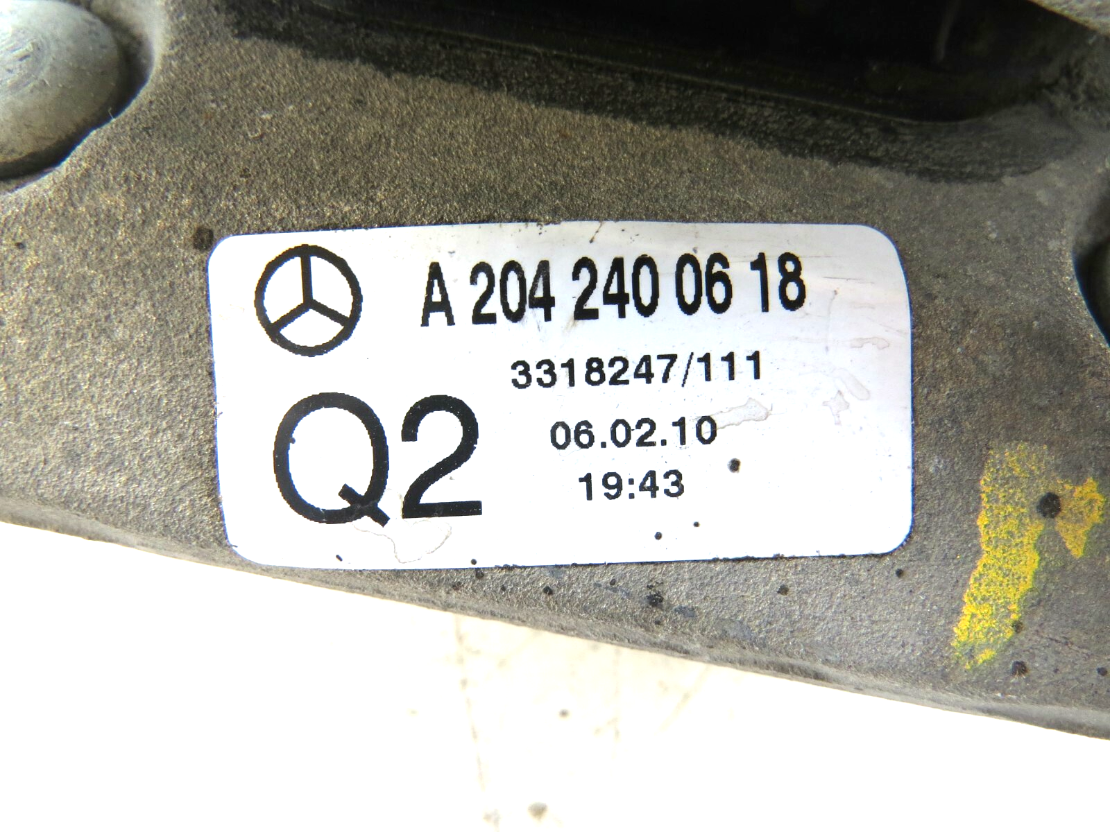 Mercedes C300 C350 CL550 CLS400 E350 S350 2008-2017 OEM Transmission Mount Rear - Image 10