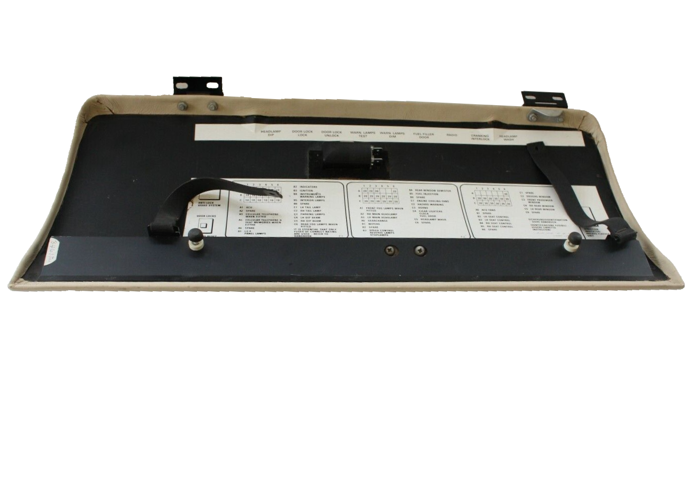 Bentley Rolls-Royce 1986-1989 OEM Fuse Compartment Door Left Lower (Driver Side) - Image 7