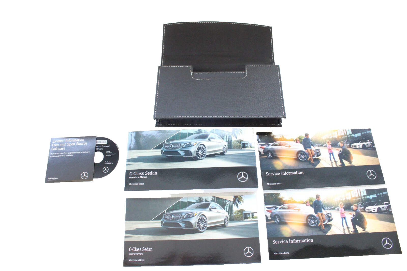 Mercedes C300 C43 C63 2019-2021 OEM Manual Plate Bracket Cargo Net First Aid Kit - Image 11