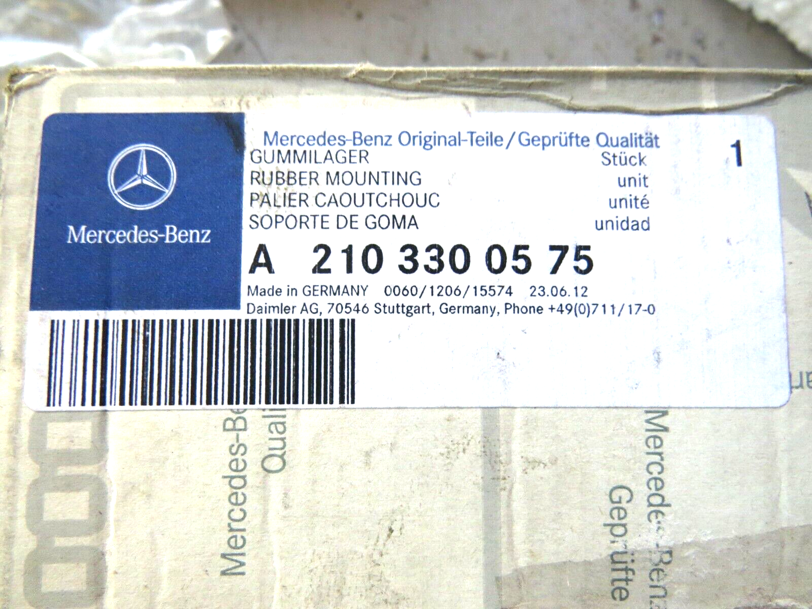 Mercedes CLK320 E320 E55 1998-2003 OEM NEW Control Arm Bushing Kit Front Lower - Image 9