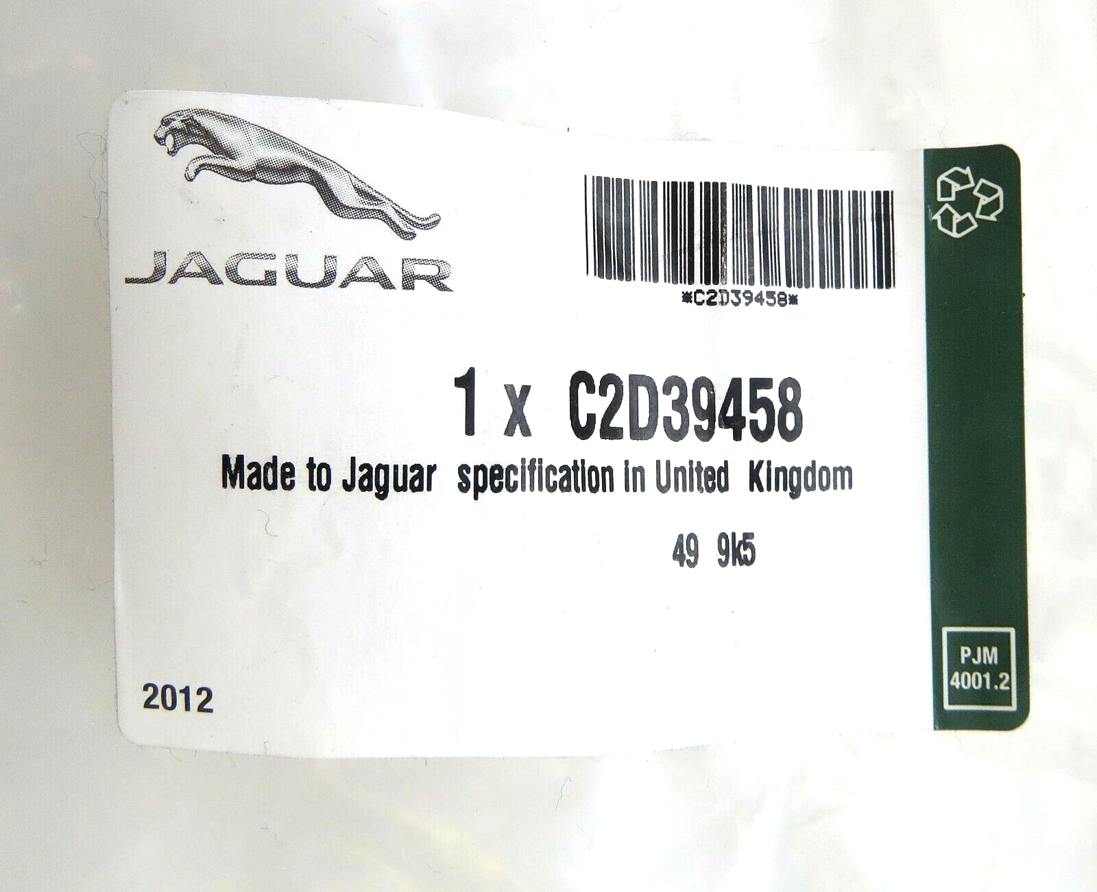 Jaguar XJ XJR XJR575 X351 2010-2019 OEM NEW B-Pillar Door Applique Molding RR RH - Image 11