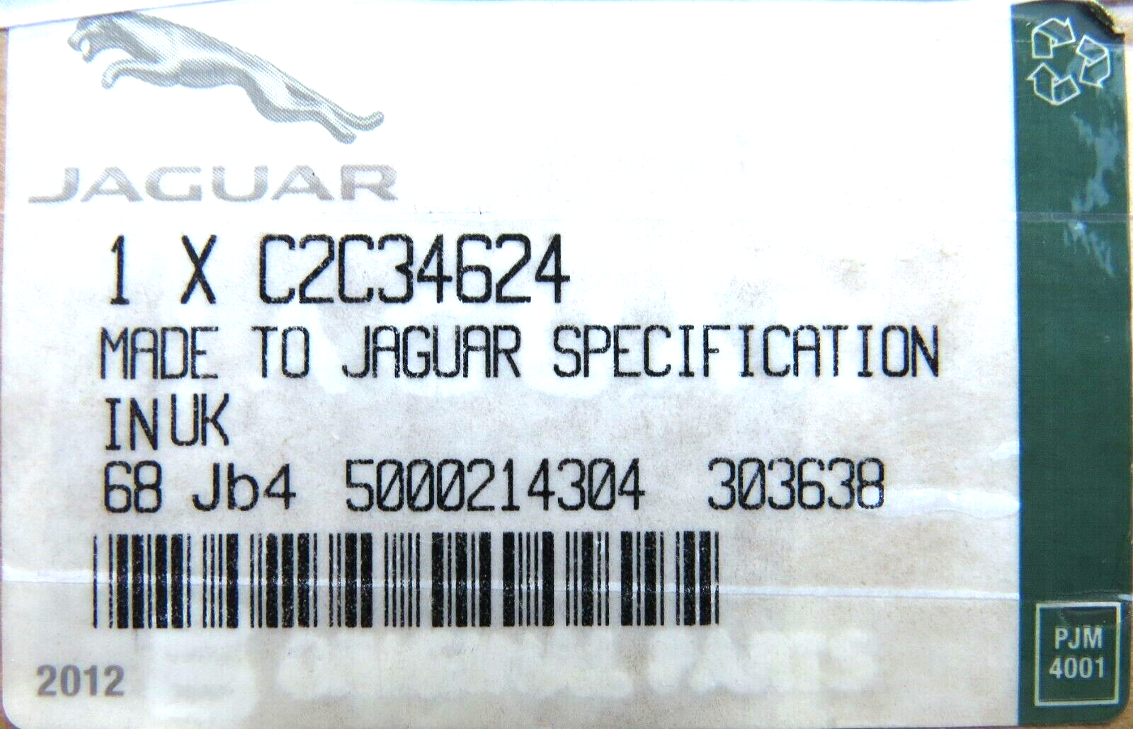 Jaguar Super V8 XJ8 XJR XK XKR 2004-2014 OEM NEW Wheel Hub & Bearing Front LH RH - Image 7