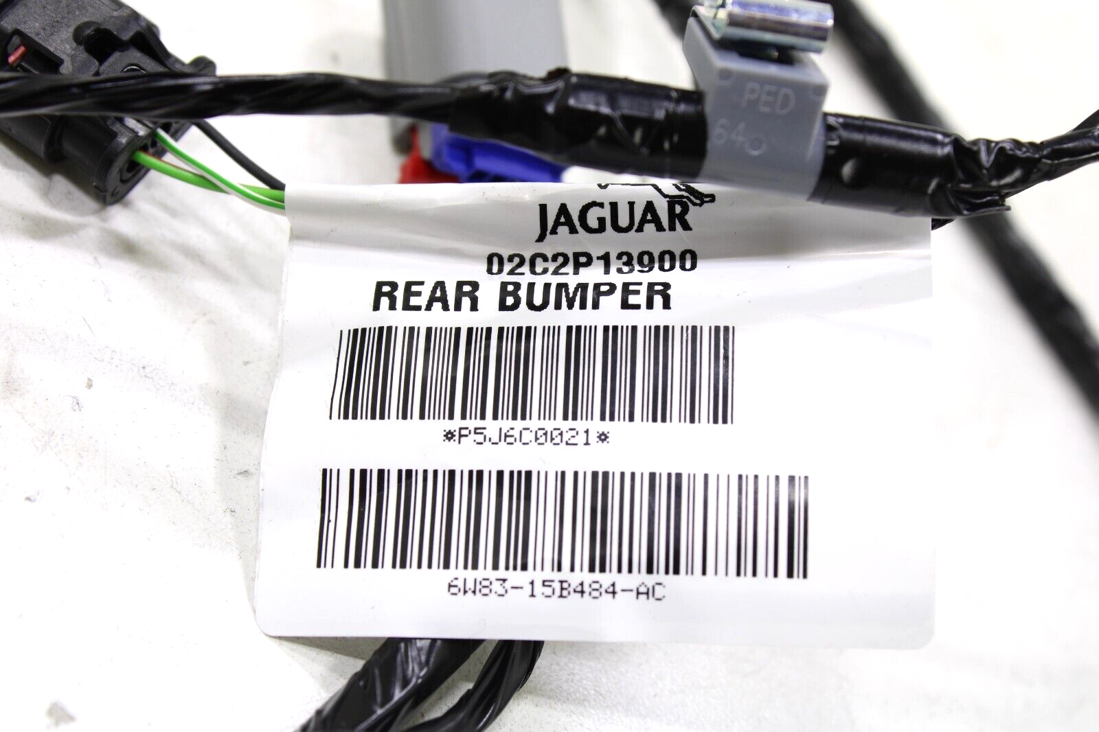 Jaguar XK X150 2007-2014 OEM NEW Rear Bumper Parking Sensor Wiring Harness – Image 5