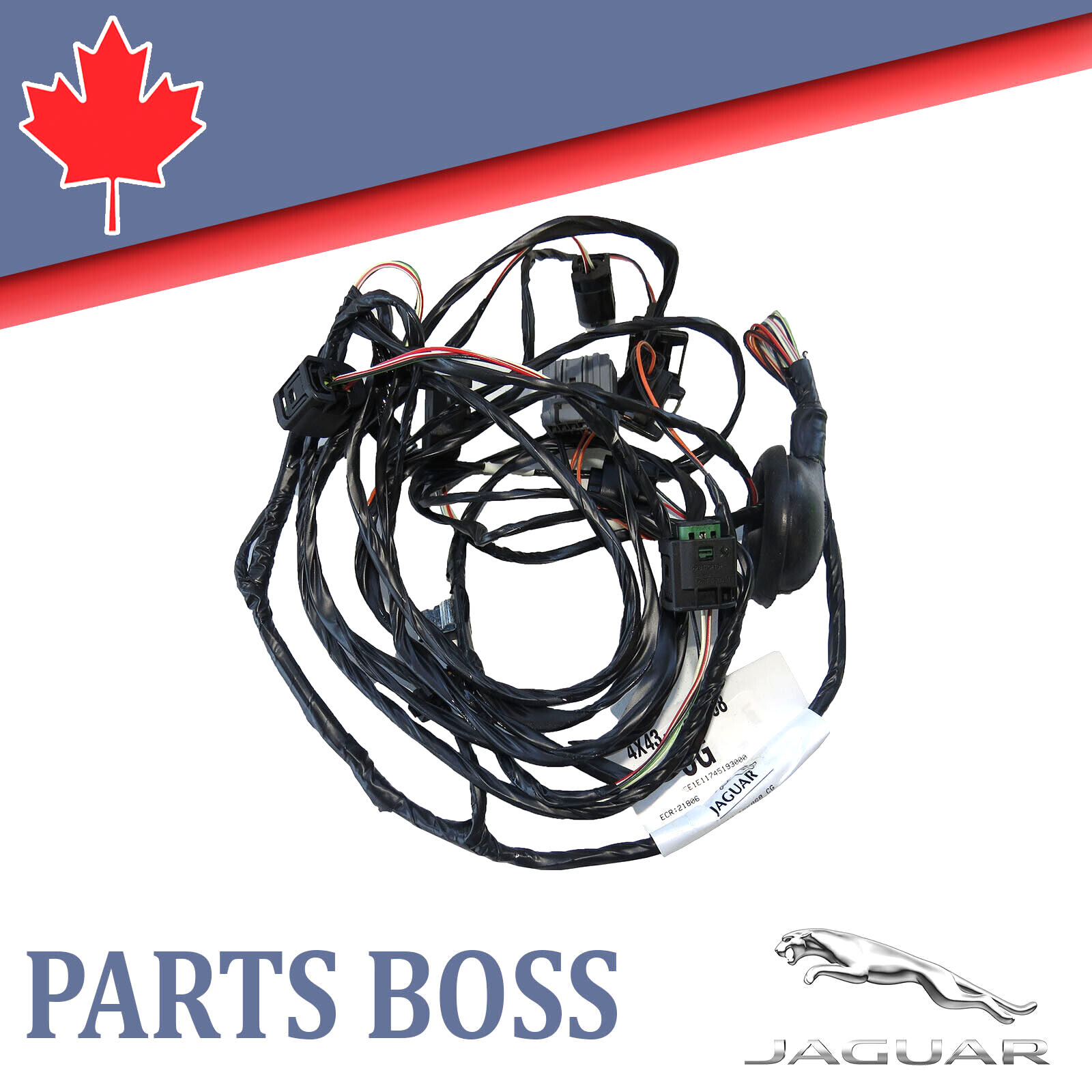 Jaguar X-Type X400 2001-2008 OEM NEW Rear Bumper Wiring Harness