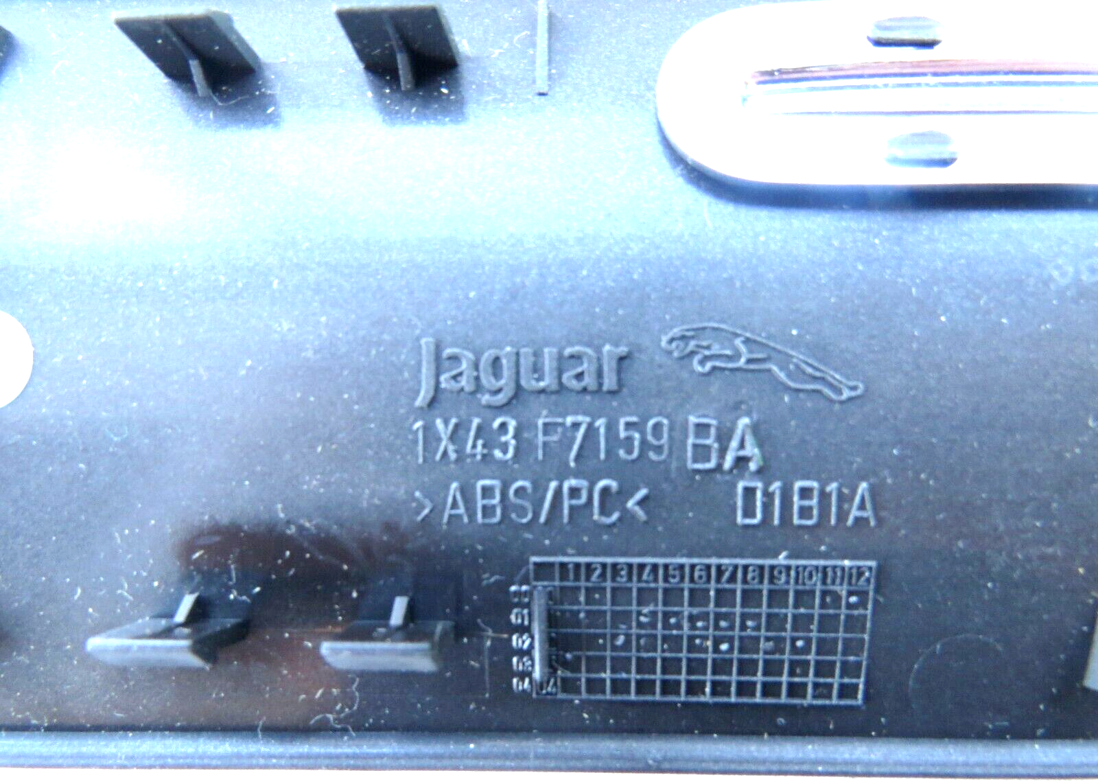 Jaguar X-Type 2002-2008 OEM Ashtray Cover Charcoal – Image 6