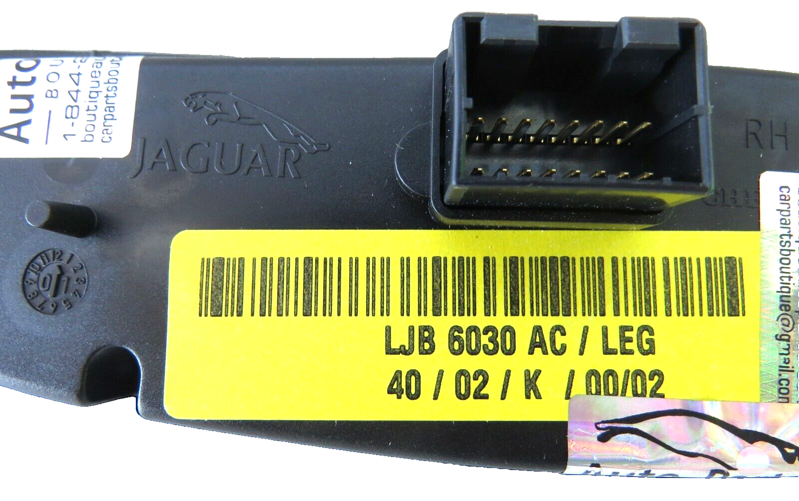 Jaguar XJ6 XJ8 XJR XK8 XKR 1997-2006 OEM Power Seat Switch Front Right Black – Image 5
