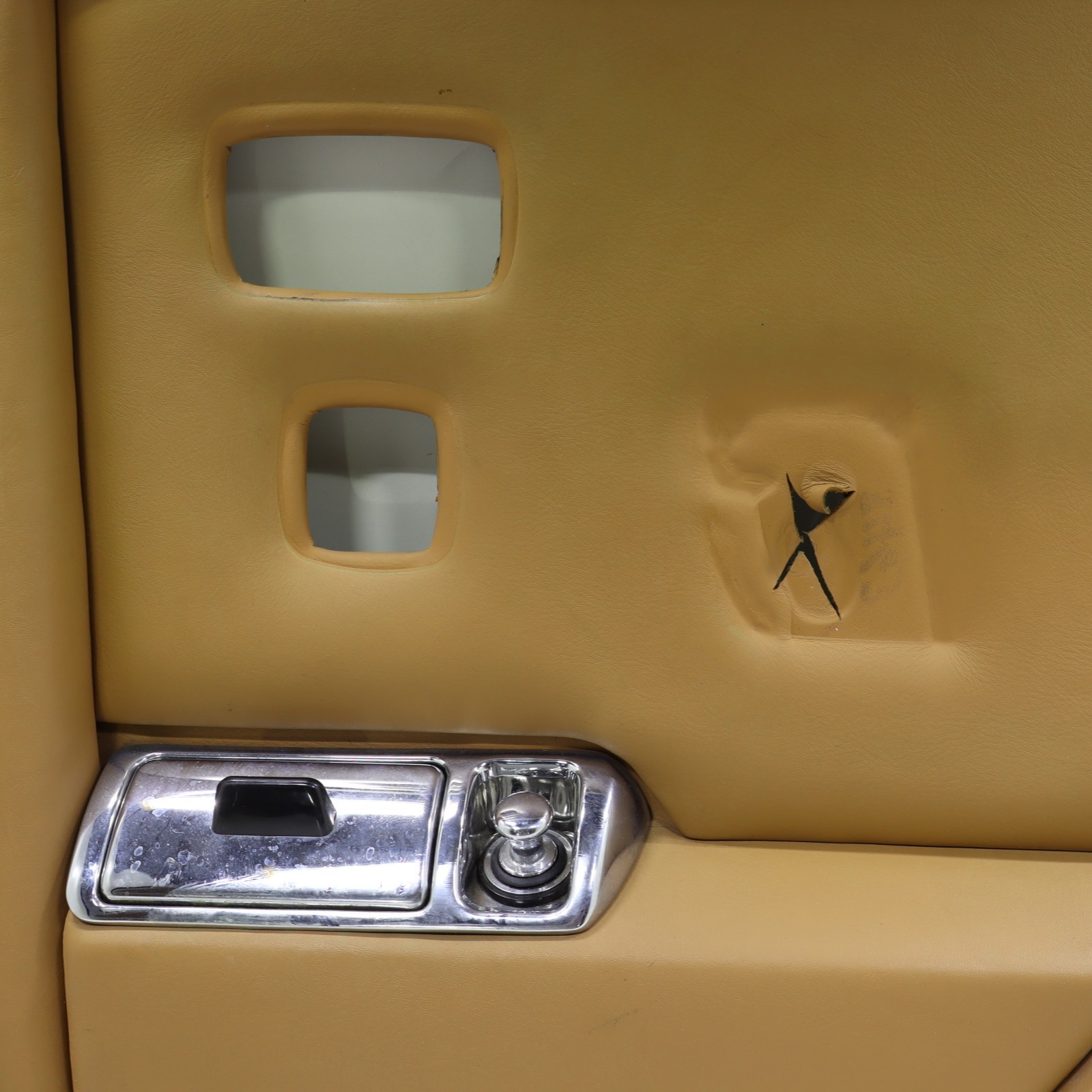 Bentley Rolls Royce 1985-1989 OEM Interior Door Trim Panel SWB Rear Right Side - Image 4