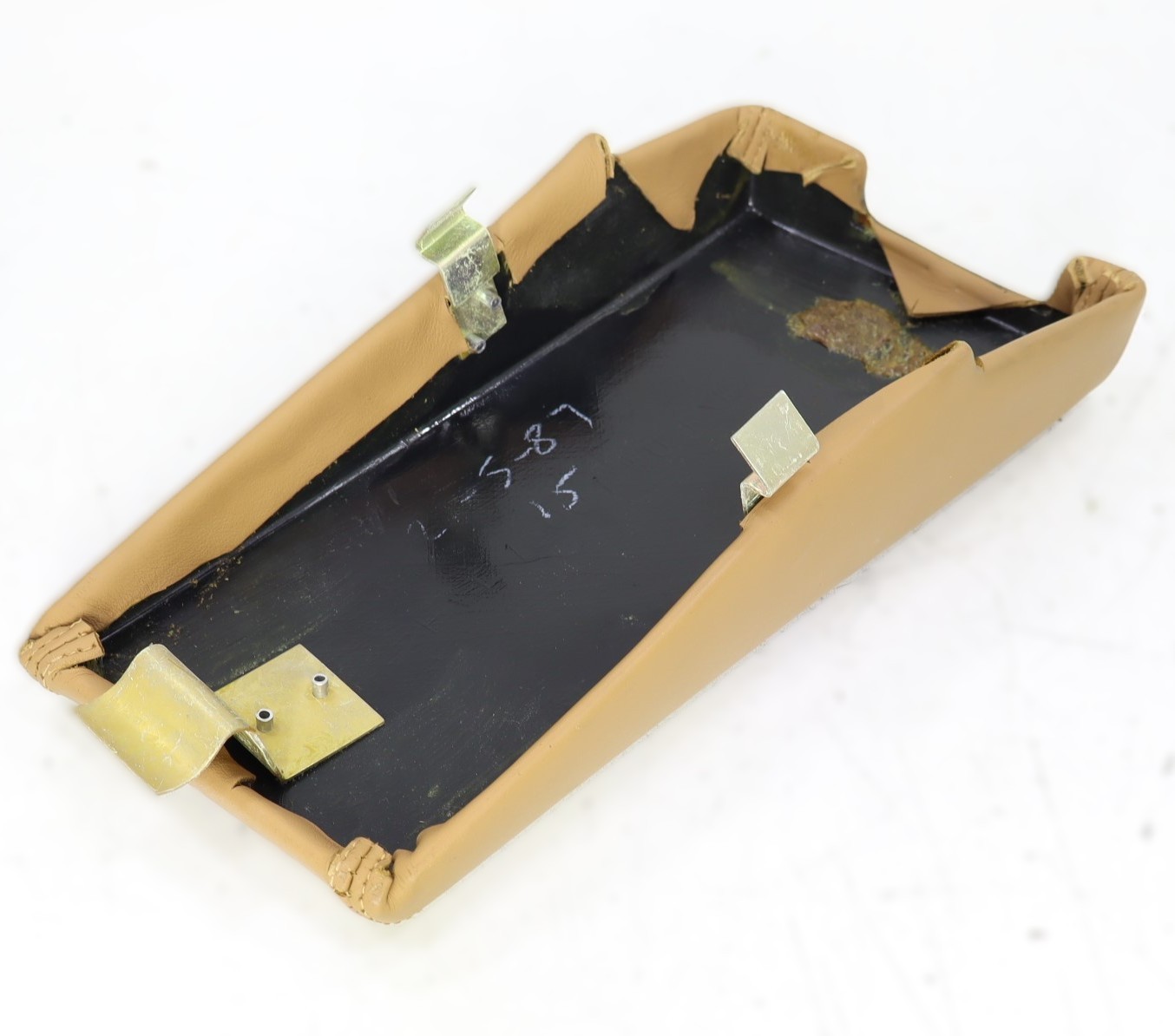 Bentley Rolls Royce 1981-1993 OEM Seat Belt Strap Cover Rear Left (Driver Side) – Image 11