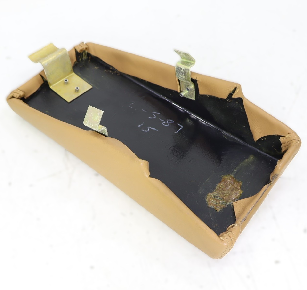 Bentley Rolls Royce 1981-1993 OEM Seat Belt Strap Cover Rear Left (Driver Side) – Image 13