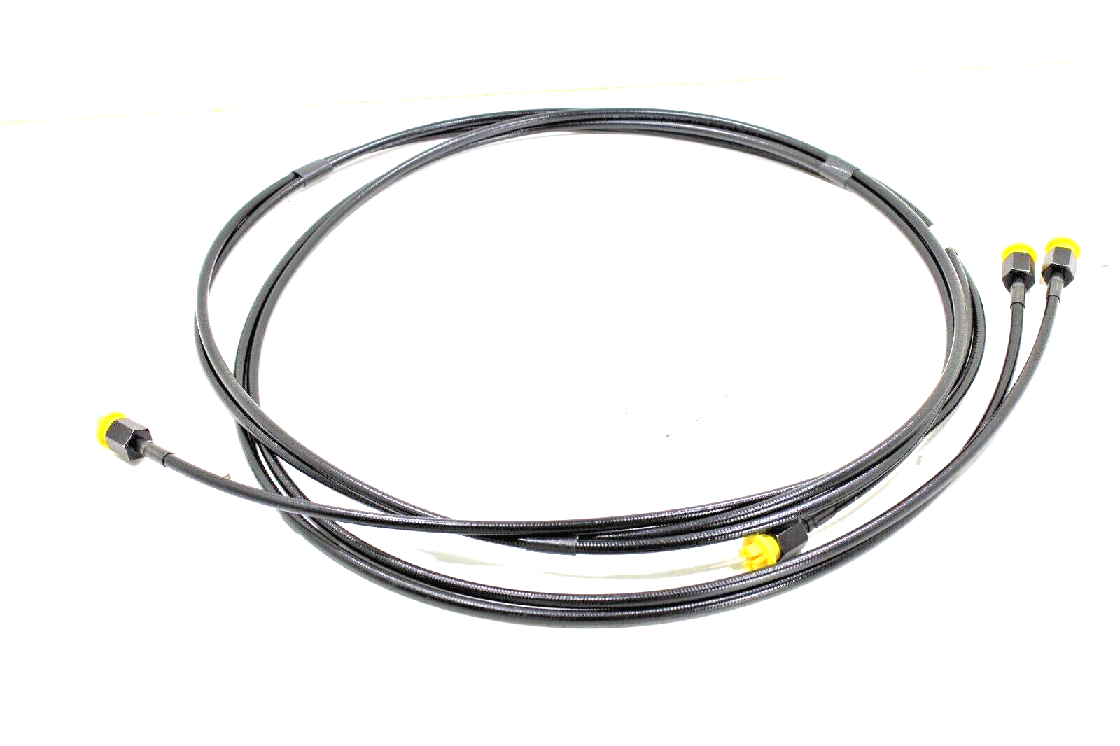 Jaguar XK8 XKR 1999-2006 OEM NEW Top Lift Cylinder Hydraulic Hose Set (2PC) Left – Image 2